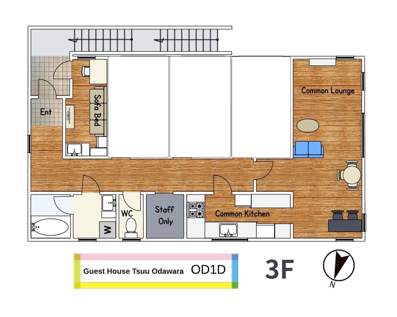 ゲストハウスtsuu小田原 Guest House Tsuu Odawara #Od1 Ngoại thất bức ảnh
