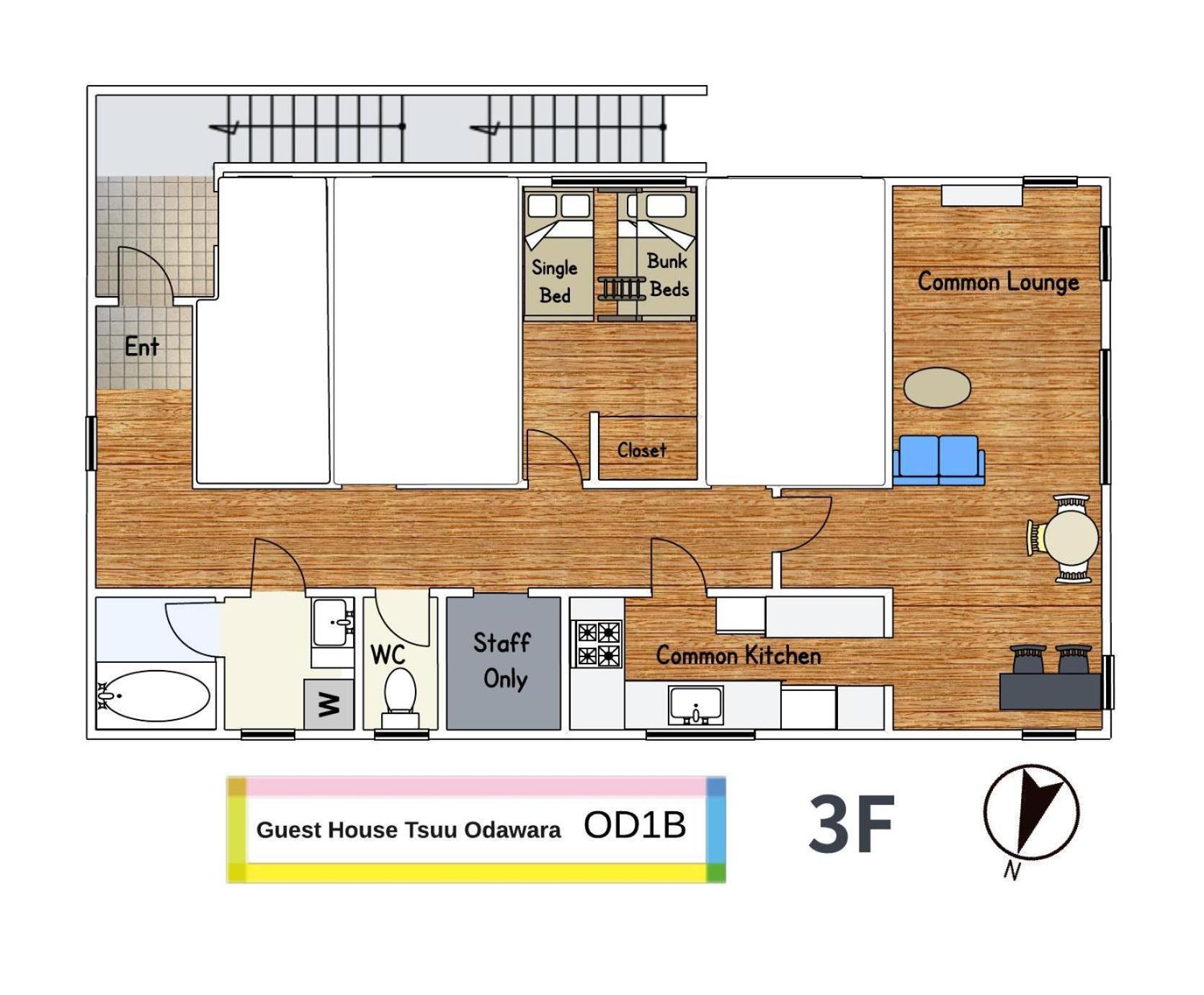 ゲストハウスtsuu小田原 Guest House Tsuu Odawara #Od1 Ngoại thất bức ảnh